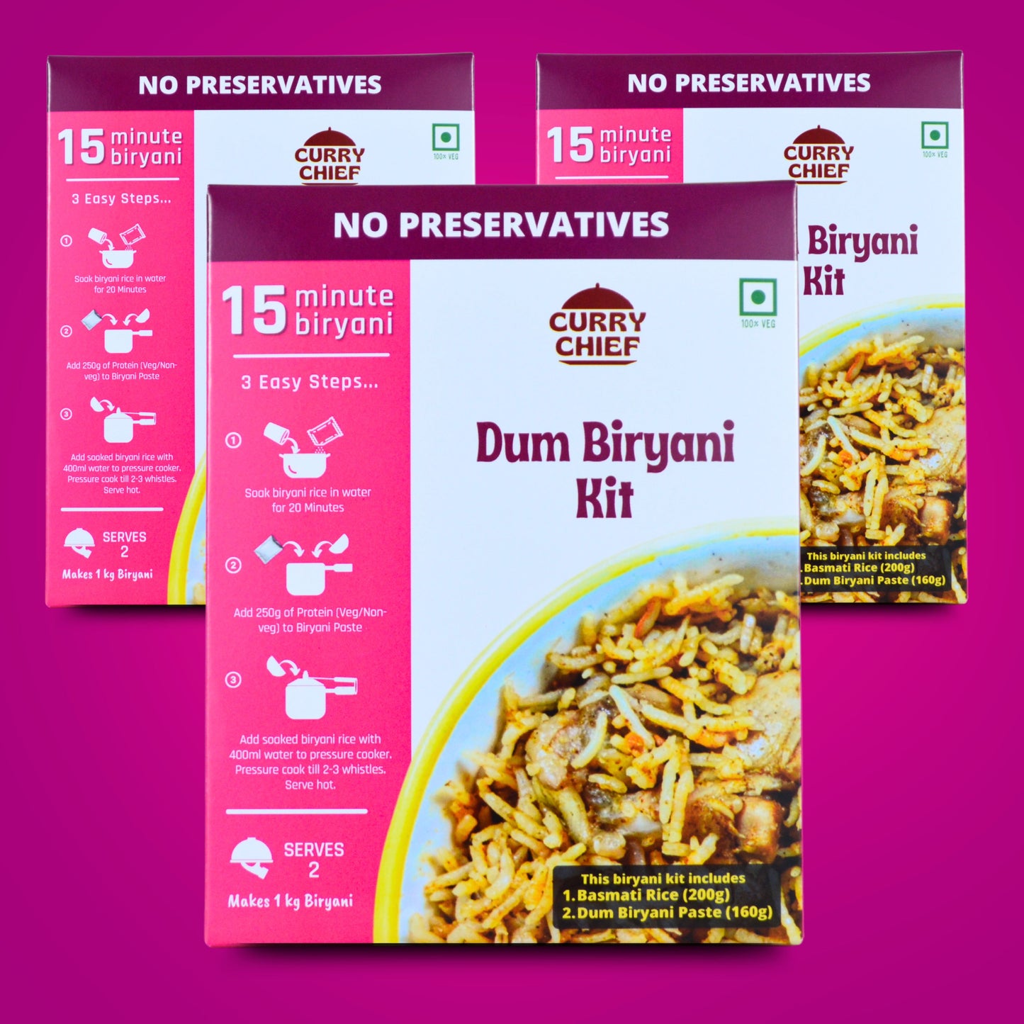 Dum Biryani Kit
