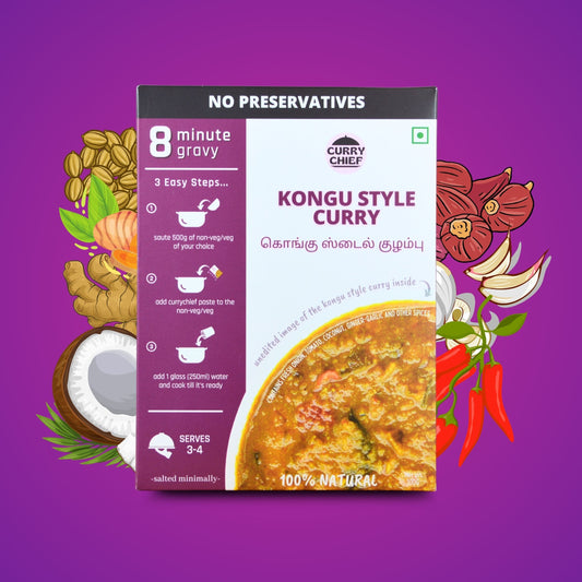8 Minute Kongu Style Curry