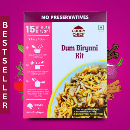 Dum Biryani Kit