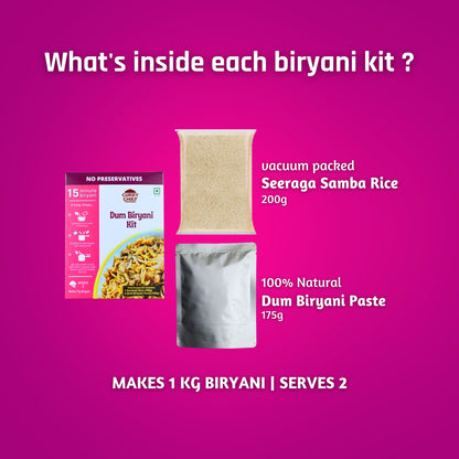 Dum Biryani Kit