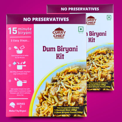 Dum Biryani Kit