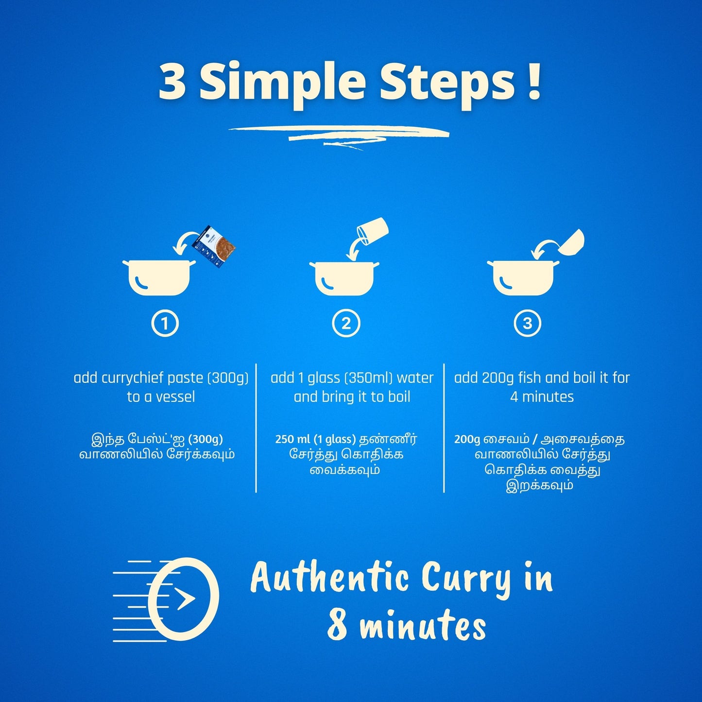 5 Minute Fish Curry