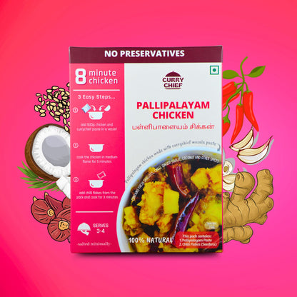 8 Minute Pallipalayam Chicken